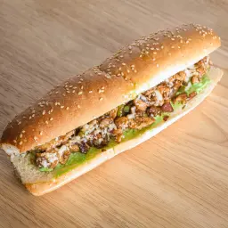 ساندوتش فاهيتا الدجاج المكسيكي